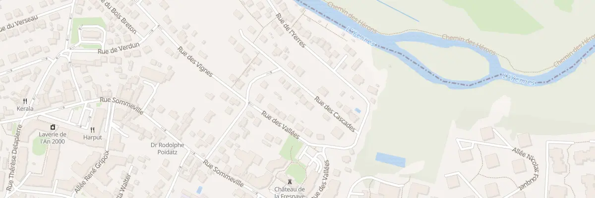 Plan du 11 Rue des Cascades à Combs-la-Ville