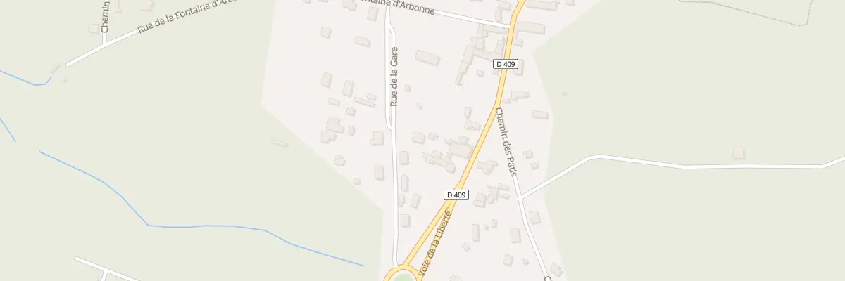 Plan du 146 Rue de la Gare à Arbonne-la-Forêt