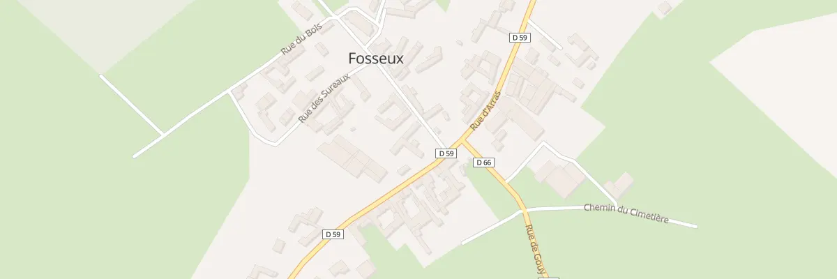 Plan du 1 Rue Neuve à Fosseux