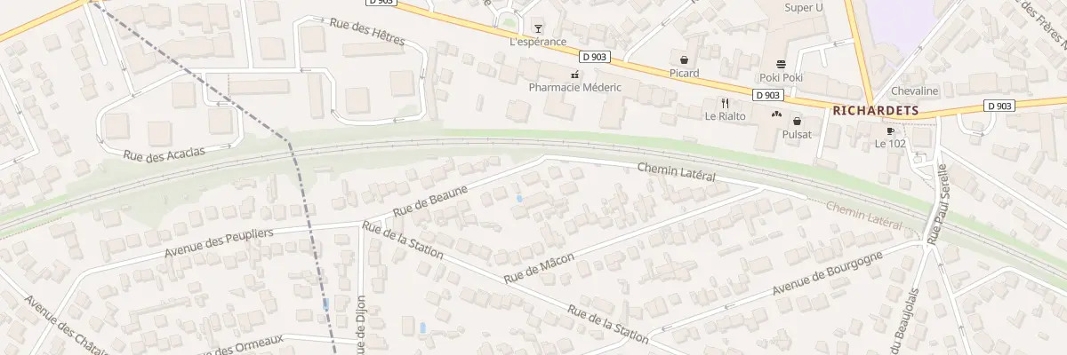 Plan du 18B Rue de Beaune à Noisy-le-Grand