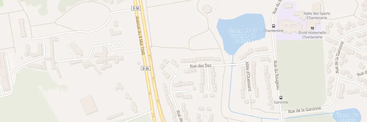Plan du 43 Rue des Iles à Savigny-le-Temple