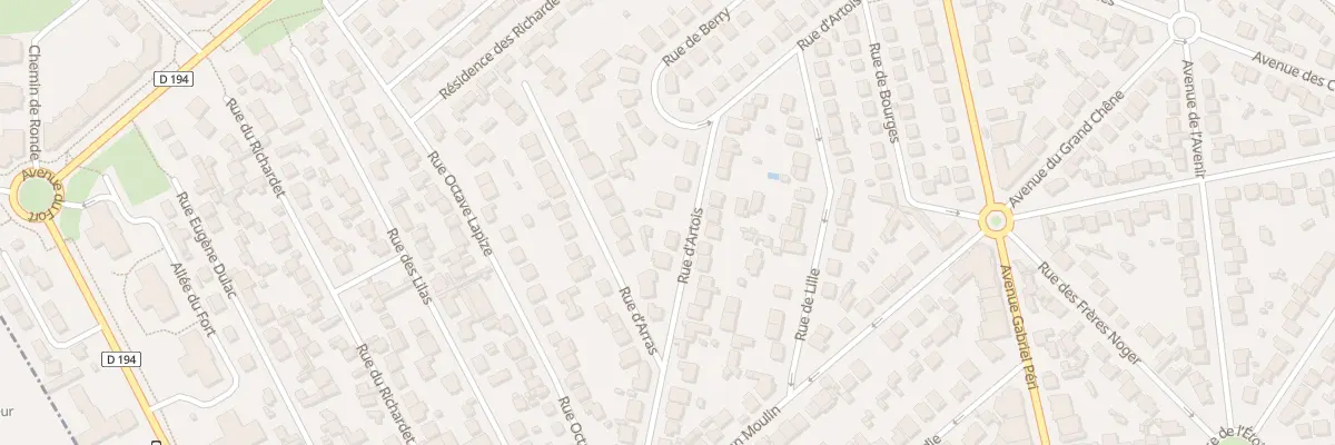 Plan du 19 Rue d’Artois à Noisy-le-Grand