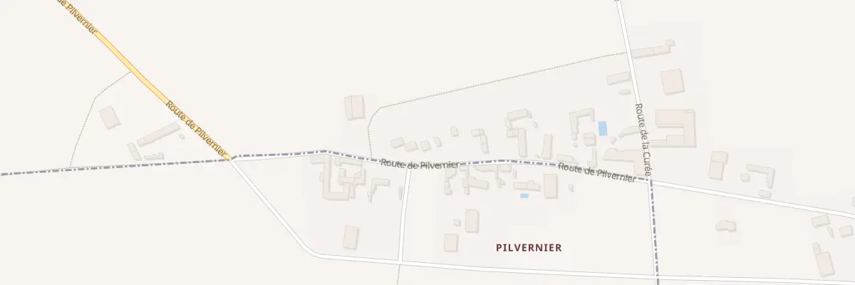 Plan du 22 Ham de Pilvernier à Mondreville