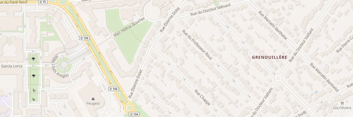 Plan du 9 Rue Chappe à Noisy-le-Grand