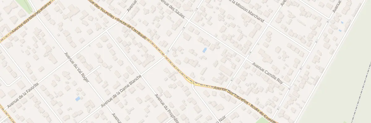 Plan du 63 Rte de Combault à Villiers-sur-Marne