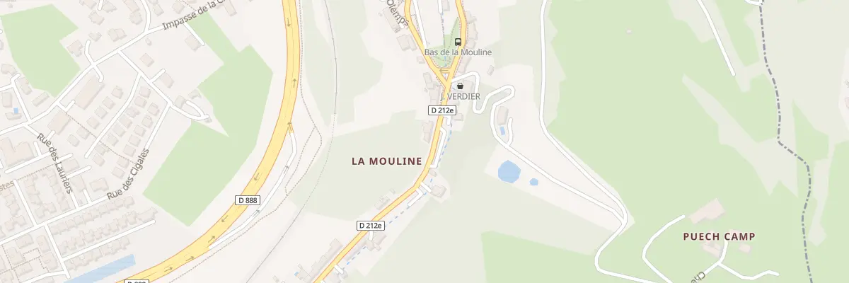 Plan du 29 La Mouline à Olemps