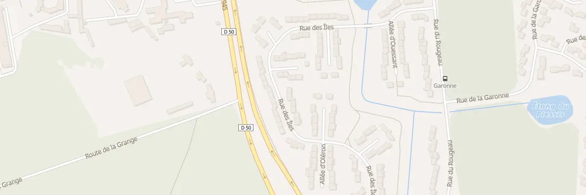Plan du 34 Rue des Iles à Savigny-le-Temple