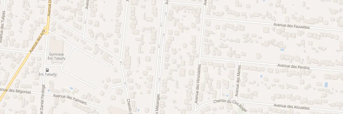 Plan du 73 Av des Mésanges à Montfermeil
