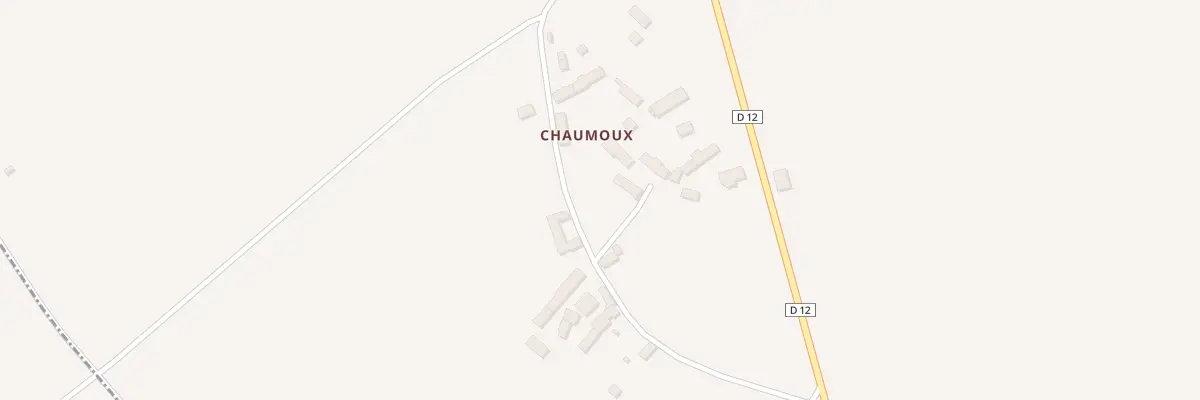 Plan du 107A Chaumoux Village à Aubinges