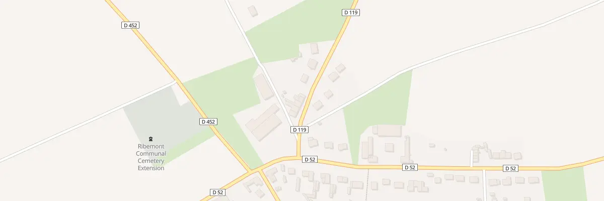 Plan du 11 Rue de Lavieville à Ribemont-sur-Ancre