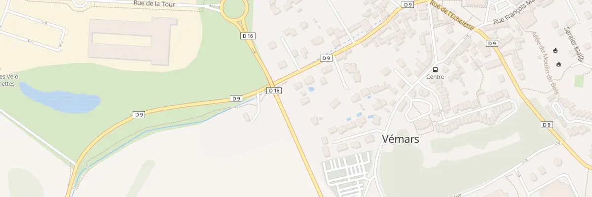 Plan du 25 Rue du Vert Buisson à Vémars