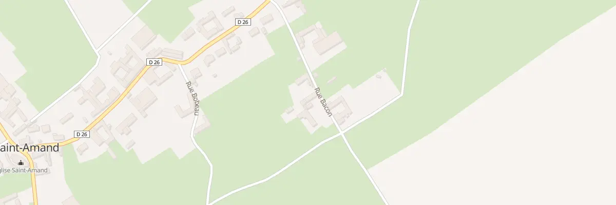 Plan du 6 Rue Bacon à Saint-Amand
