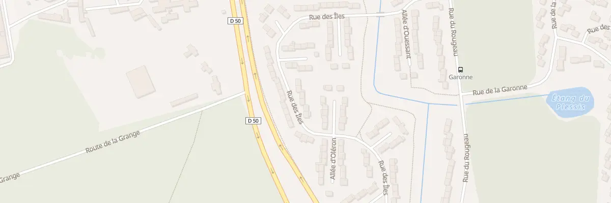 Plan du 30 Rue des Iles à Savigny-le-Temple