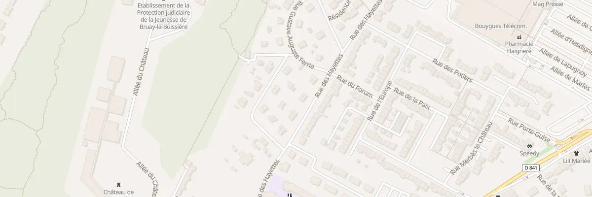 Plan du 427 Rue des Hayettes à Bruay-la-Buissière