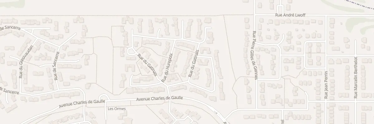 Plan du 9 Rue du Gatinais à Savigny-le-Temple