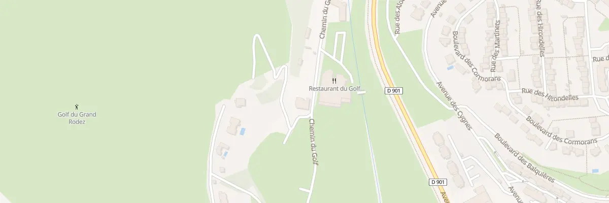 Plan du 430 Che du Golf à Onet-le-Château