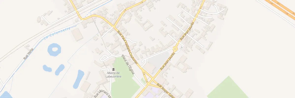 Plan du 43 Rue Jean Jaurès à Labeuvrière