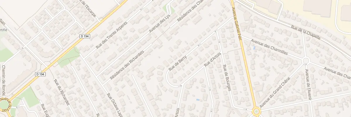 Plan du 28 Rue de Berry à Noisy-le-Grand