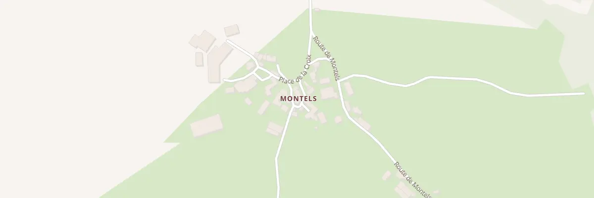 Plan du 5399 Montels à La Selve