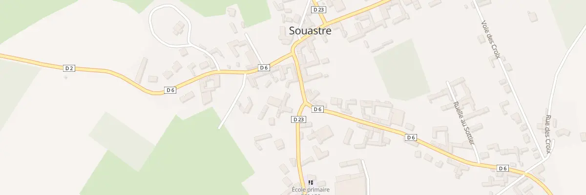 Plan du 1 Rue de Bayencourt à Souastre