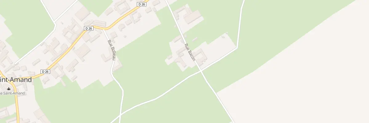 Plan du 8 Rue Bacon à Saint-Amand