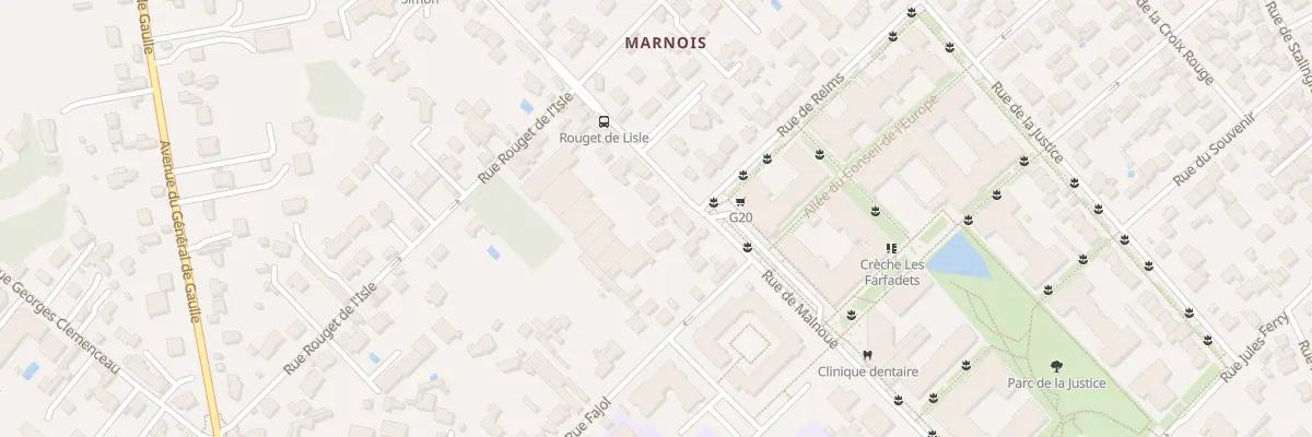 Plan du 46 Rue de Malnoue à Noisy-le-Grand