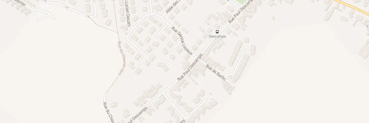 Plan du 639 Rue Paul Descamps à Bruay-la-Buissière