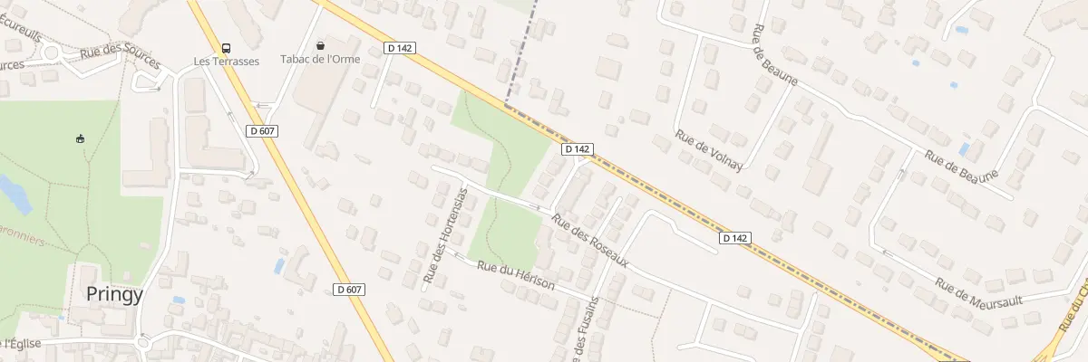 Plan du 3 Rue des Saules à Pringy