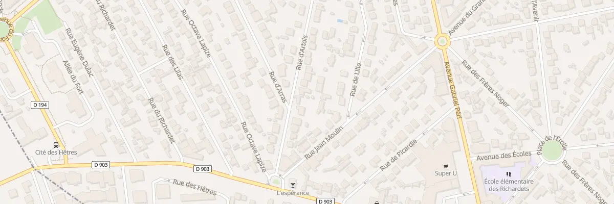 Plan du 16 Rue d’Artois à Noisy-le-Grand