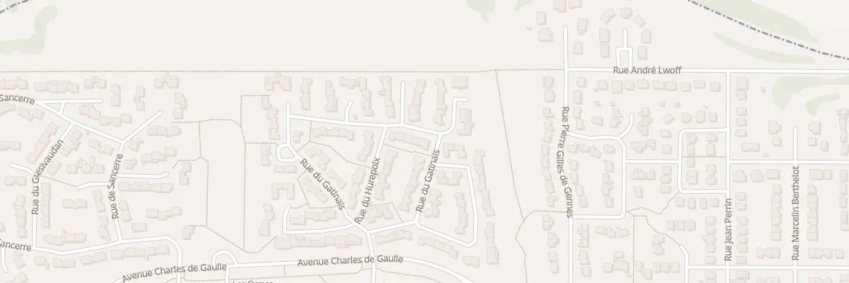 Plan du 13 Rue du Gatinais à Savigny-le-Temple