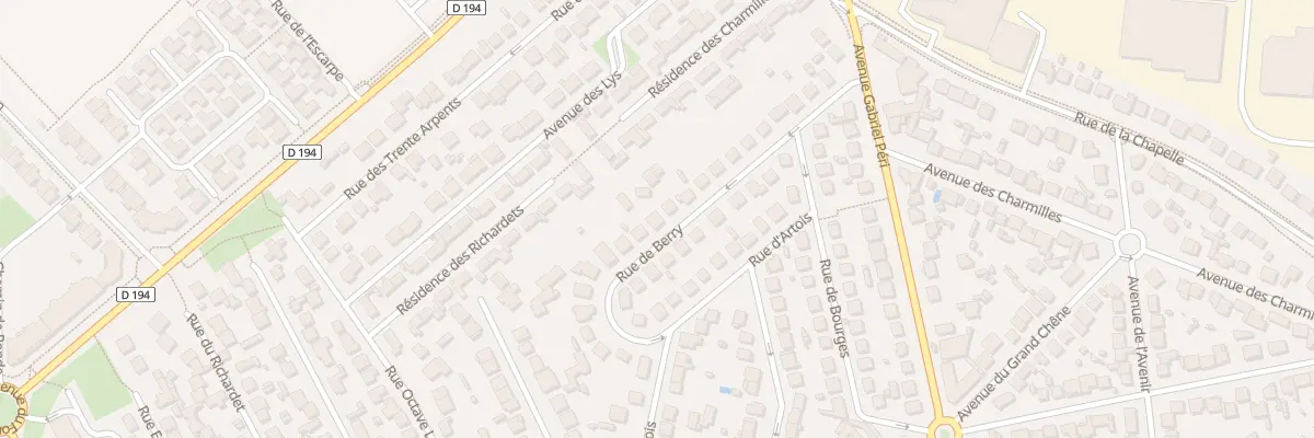 Plan du 26 Rue de Berry à Noisy-le-Grand