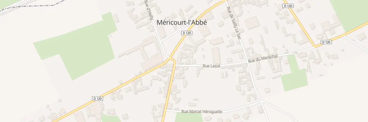 Plan du 13 Pl du 8 Mai 1945 à Méricourt-l’Abbé