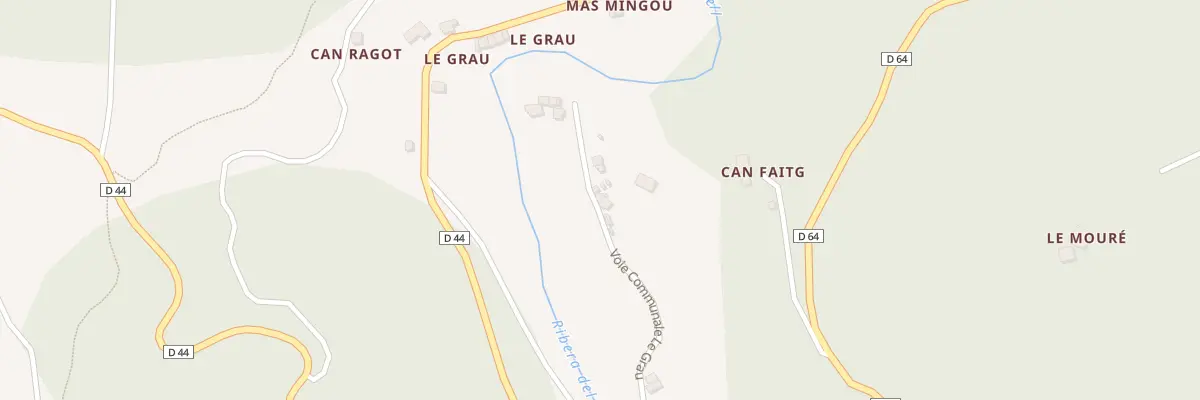 Plan du 192 Le Grau à Serralongue