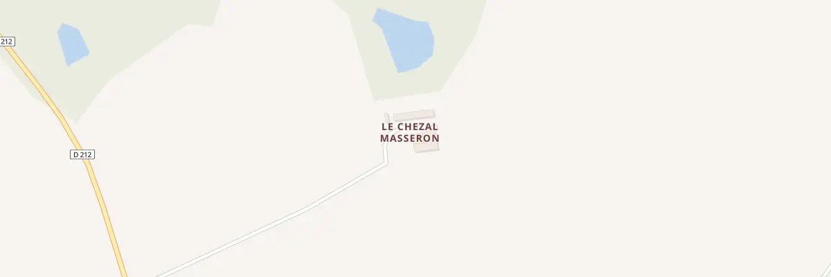 Plan du 160 Le Chezal Masseron à Morogues