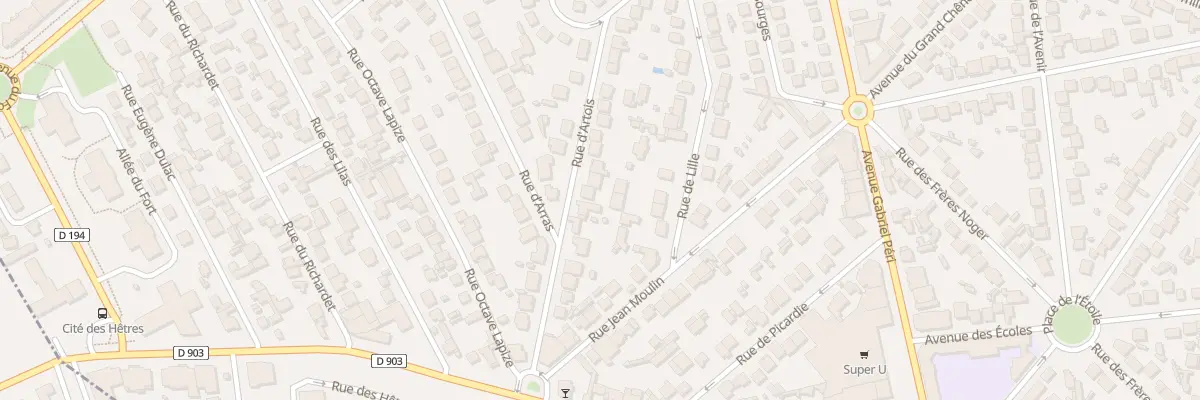 Plan du 20 Rue d’Artois à Noisy-le-Grand