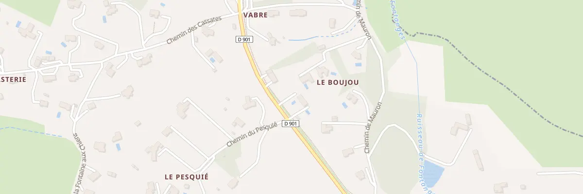 Plan du 9002 Rte de Marcillac à Onet-le-Château