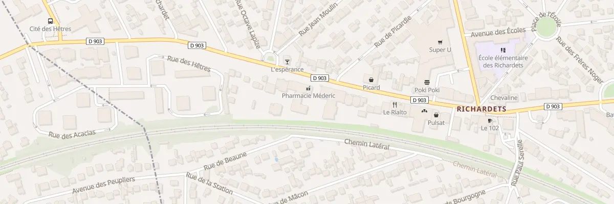 Plan du 50 Av Médéric à Noisy-le-Grand