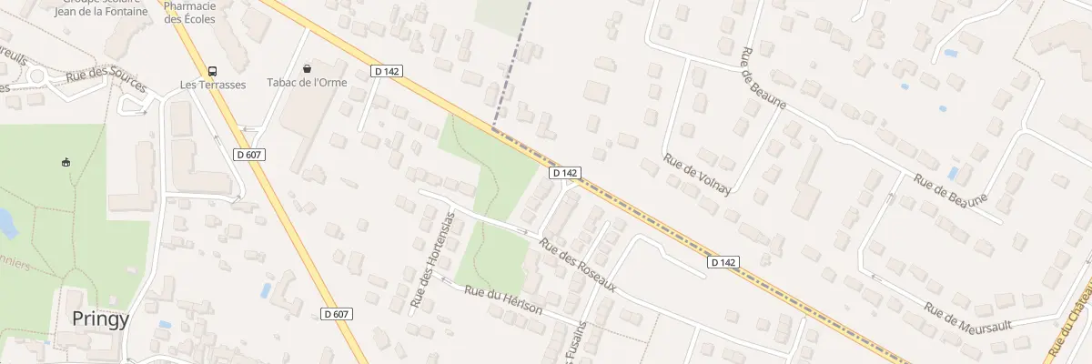 Plan du 7 Rue des Saules à Pringy