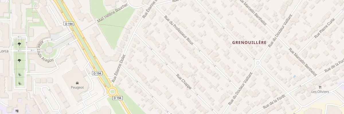 Plan du 19 Rue Chappe à Noisy-le-Grand