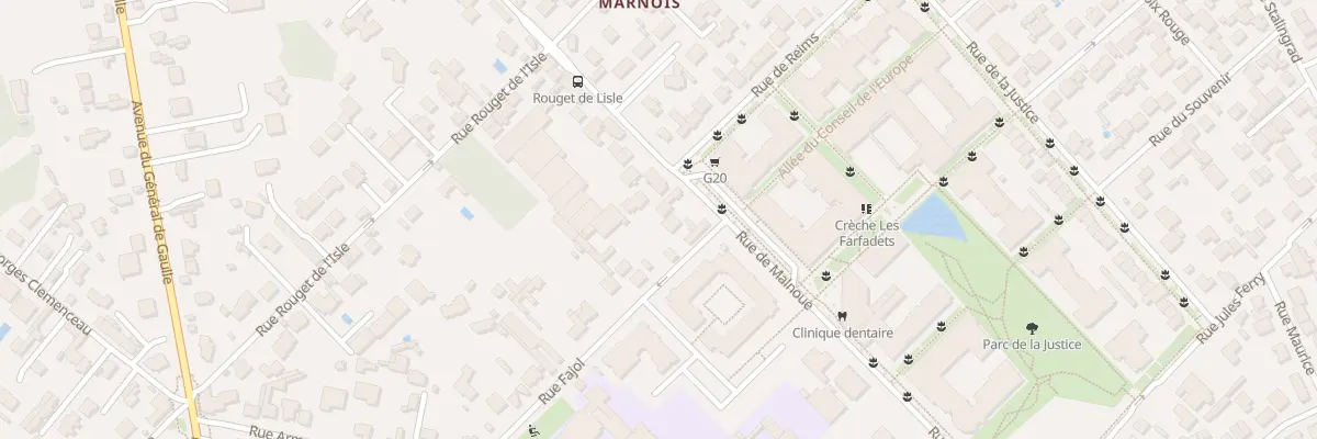 Plan du 52 Rue de Malnoue à Noisy-le-Grand