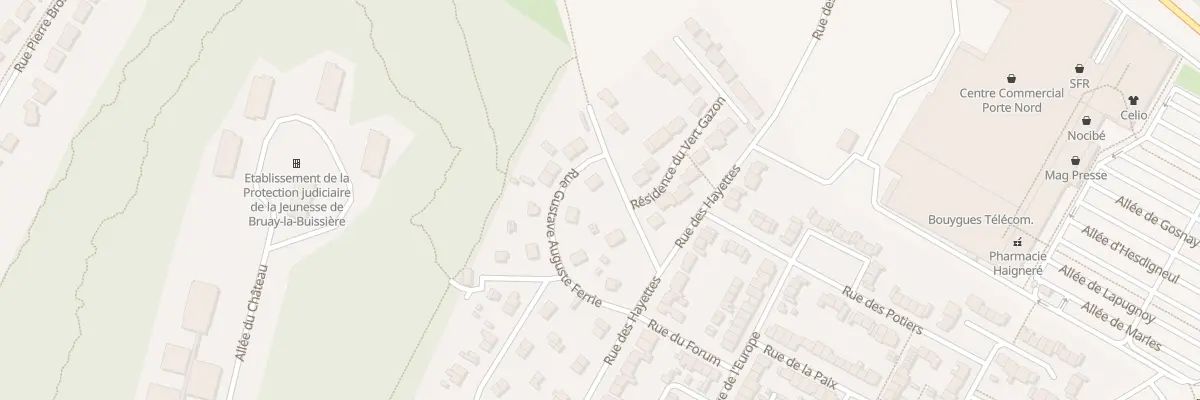 Plan du 150 Rue Gustave Auguste Ferrie à Bruay-la-Buissière