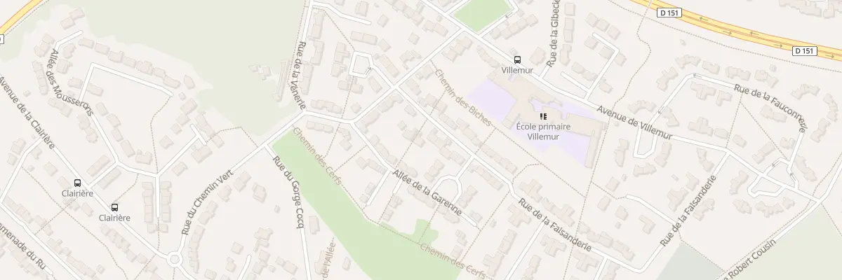 Plan du 475 Rue de la Faisanderie à Nandy