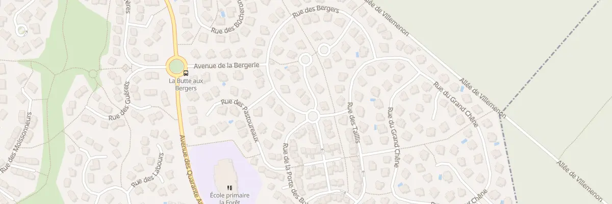 Plan du 35 Rue des Bergers à Marolles-en-Brie