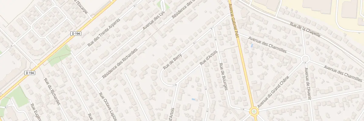 Plan du 17 Rue de Berry à Noisy-le-Grand