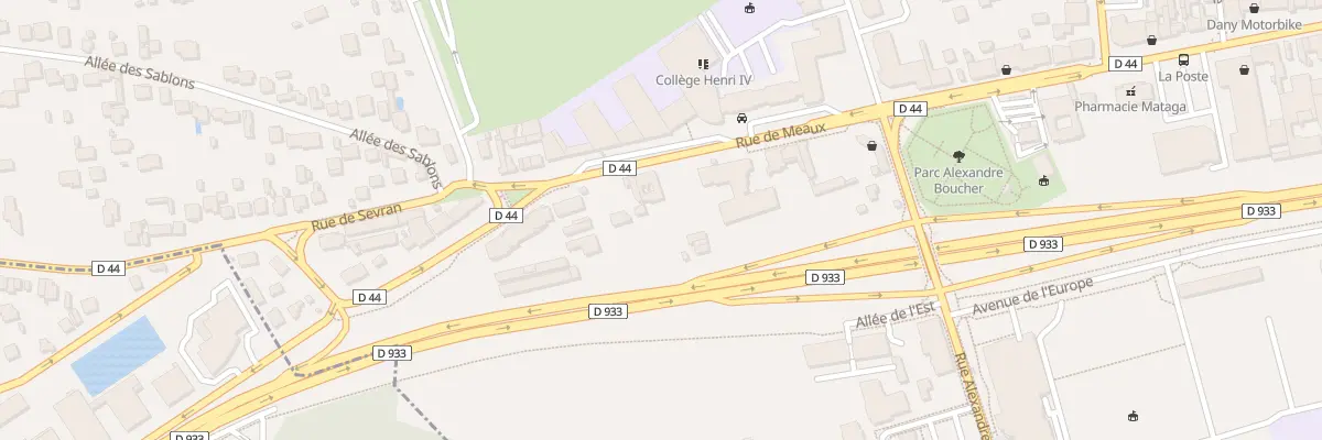 Plan du 32 Rue de Meaux à Vaujours