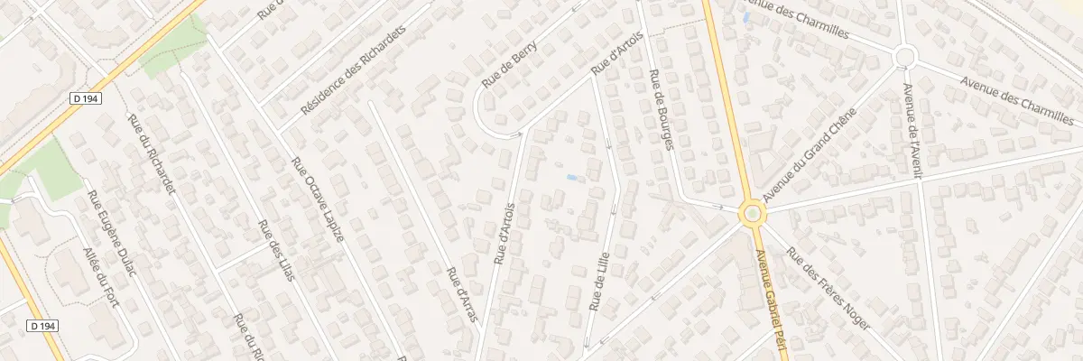 Plan du 34B Rue d’Artois à Noisy-le-Grand