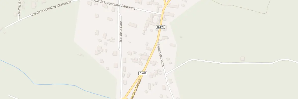 Plan du 443 Av de la Liberation à Arbonne-la-Forêt
