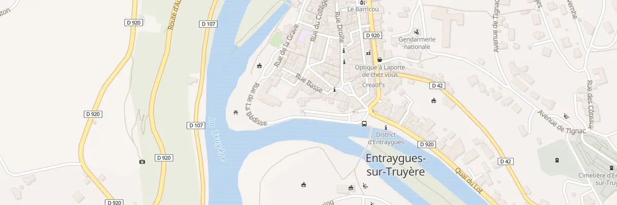 Plan du 7 Rue de la Bédisse à Entraygues-sur-Truyère