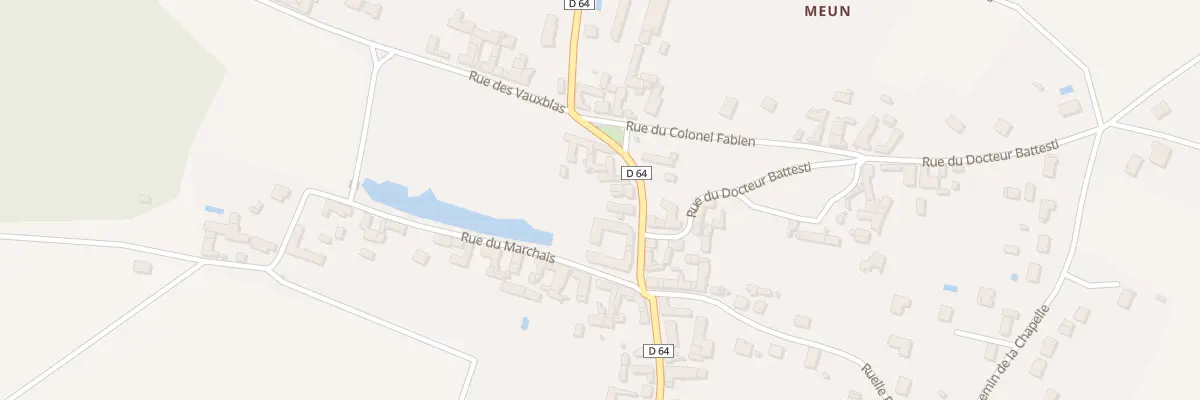 Plan du 41 Rue du Closeau à Achères-la-Forêt