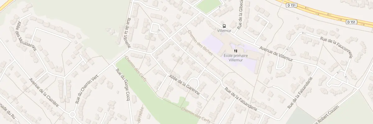 Plan du 465 Rue de la Faisanderie à Nandy